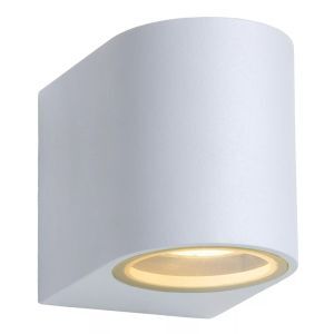 Biała lampa zewnętrzna nowoczesna, Zora, IP44