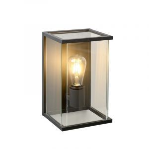 Antracytowa lampa zewnętrzna nowoczesna, Claire, IP54