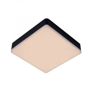 Czarny plafon sufitowy nowoczesny, Ceres, 30W, 3000K LED, IP44