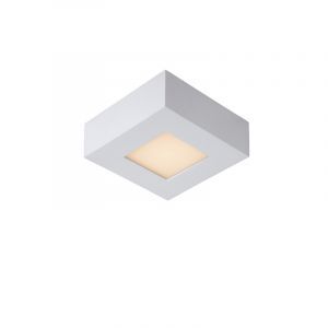 Biały plafon sufitowy nowoczesny, Brice, 8W, 3000K LED, IP44