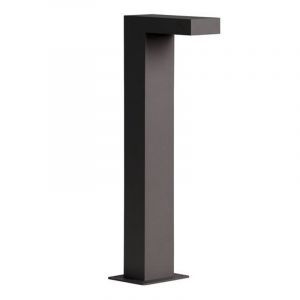 Antracytowa lampa zewnętrzna nowoczesna, Texas, 6W, 3000K LED, IP54