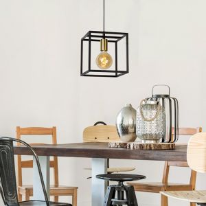 Złota lampa wisząca nowoczesna, Ruben