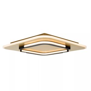 Złoty plafon sufitowy nowoczesny, Andreas, 30W, 2700K LED