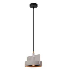 Betonowa lampa wisząca szara, Ninja