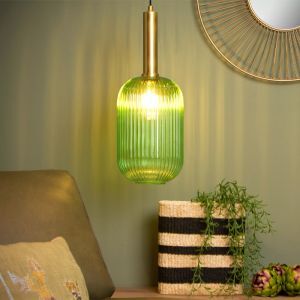 Złota lampa wisząca retro, Maloto