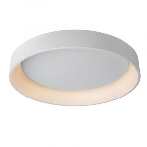 Biały plafon sufitowy nowoczesny, Talowe, 80W, 3000K LED