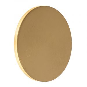 Złoty kinkiet nowoczesny, Eklyps Led, 6W, 3000K LED