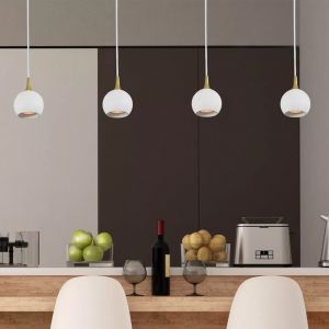 Złota lampa wisząca nowoczesna, Favori