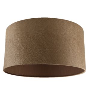 40 cm abażur welurowy brązowy, Emilius