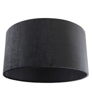 40 cm abażur welurowy antracytowy, Emilius