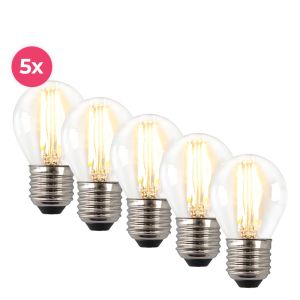 Lampa kulowa LED Melchis E27, 2700k, 4w, ściemniana