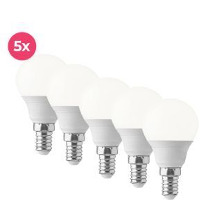 Lampa kulowa LED E14 Lasco, 3W, ciepła biel