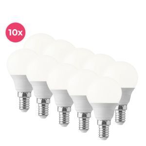Lampa kulowa LED Lasco E14 10-pak ciepła biel, 3w