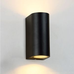 Nowoczesna lampa zewnętrzna czarna, corina, IP44