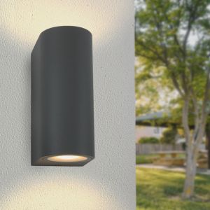 Aluminiowa lampa zewnętrzna antracytowa, Corina, IP44