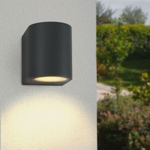 Aluminiowa lampa zewnętrzna antracytowa, Corina, IP44