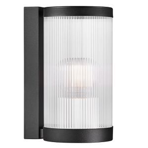 Czarna lampa zewnetrzna retro, Coupar, IP54