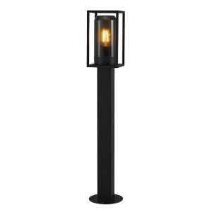 Czarna lampa zewnętrzna nowoczesna, Griffin, IP44