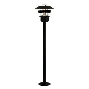 Czarna lampa zewnetrzna retro, Veje, IP54