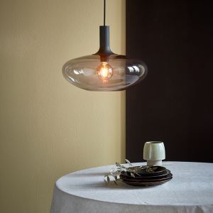Czarna lampa wiszaca design, Alton