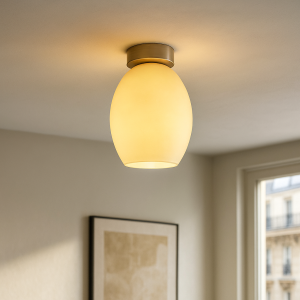 Design lampa sufitowa chromowana, Giulio