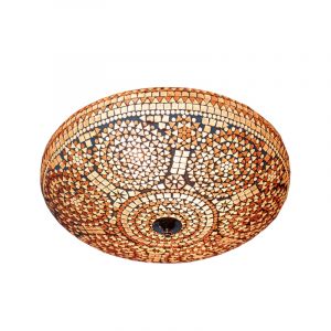 Mozaikowy orientalny plafon sufitowy fioletowy, Annas