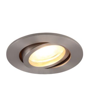 Aluminiowa oprawa sufitowa wpuszczana chromowana, Onno