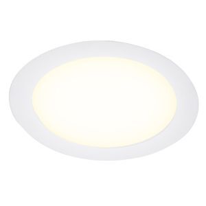 Biały downlight aluminiowy, Umbriel, 6W, 4000K LED, IP44