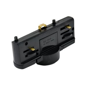 Adapter wiszący do 3-fazowego oświetlenia szynowego, czarny, Pro