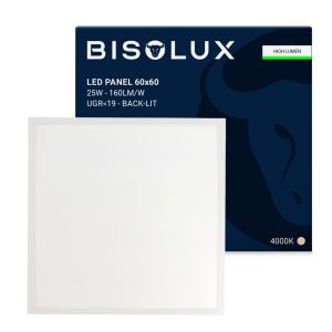 Panel LED 60x60 - 25W - 4000K - UGR<19 - podświetlany
