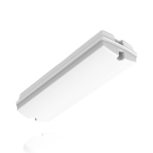 Plastikowy oświetlenie klatki schodowej biały, Pedram, 3W, 3000K LED, IP66
