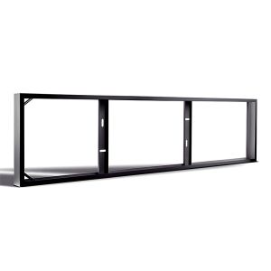 Ramka natynkowa do paneli LED o wymiarach 30x120 cm