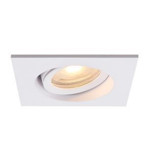 Aluminiowa oprawa podtynkowa łazienkowa biała, Jorin, IP65