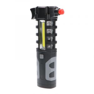 Plastikowa lampa ręczna czarna, Charley, 3W, 6500K LED
