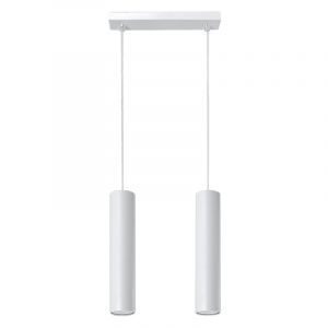 Aluminiowa lampa wisząca biała, Harley