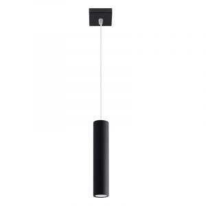 Aluminiowa lampa wisząca czarna, Harley