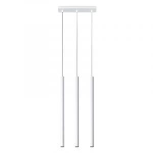 Aluminiowa lampa wisząca biała, Hillary