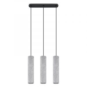 Betonowa lampa wisząca szara, Feyza