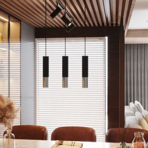 Aluminiowa lampa wisząca chromowana, Hediye