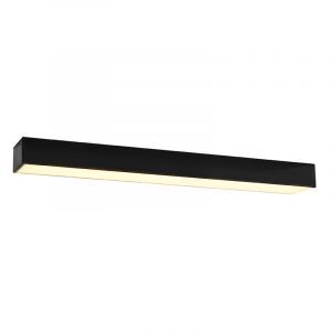Aluminiowa lampa sufitowa czarna, Mascha, 22W, 3000K LED