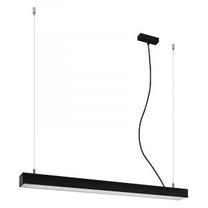 Aluminiowa lampa wisząca czarna, Mascha, 31W, 3000K LED