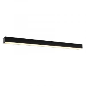 Aluminiowa lampa sufitowa czarna, Mascha, 31W, 3000K LED