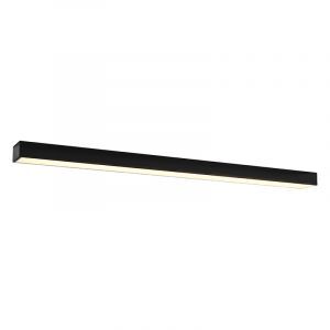 Aluminiowa lampa sufitowa czarna, Mascha, 48W, 3000K LED