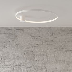 Aluminiowy plafon sufitowy biały, Ringo, 30W, 3000K LED
