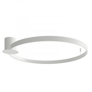 Aluminiowy plafon sufitowy biały, Ringo, 50W, 3000K LED