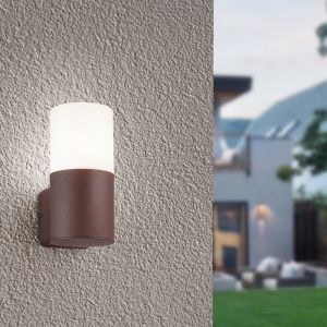 Rdzawa lampa zewnętrzna nowoczesna, Fjelso, IP44