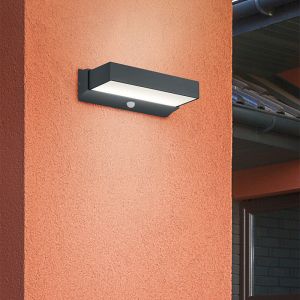 Antracytowa lampa zewnętrzna nowoczesna, Sejet, 11W, 3000K LED, IP54