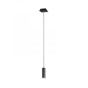 Czarna lampa wisząca nowoczesna, Kaso