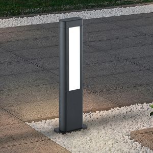 Antracytowa lampa zewnętrzna nowoczesna, Yndira, 5,5W, 3000K LED, IP54