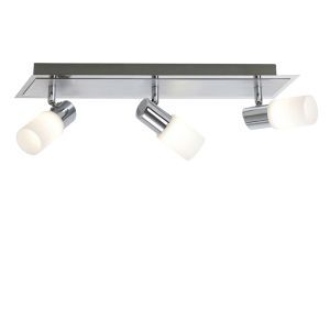 Szary spot sufitowy szklany, Morely, 4,3W, 3000K LED